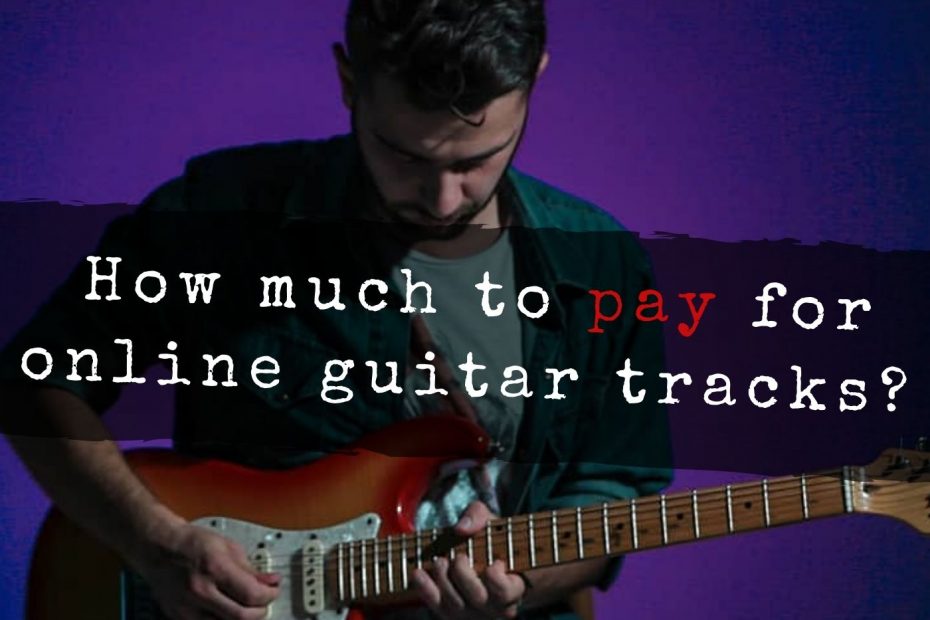 How much does it cost to hire a online session guitarist