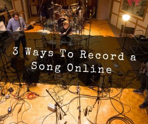 how to record a song online